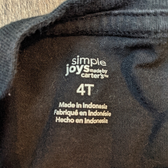 Simple Joy's long sleeve glow in the dark Shirt - Picture 3 of 3